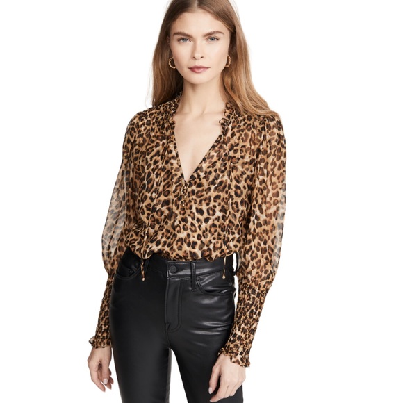 veronica beard leopard belt